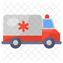 Krankenwagen Notfallwagen Klinikwagen Symbol
