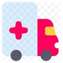 Krankenwagen Auto Transport Symbol