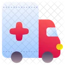 Krankenwagen Auto Transport Symbol