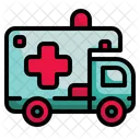 Krankenwagen Notfall Medizin Symbol