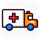 Krankenwagen Notfall Fahrzeug Symbol