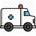 Krankenwagen Einsatzfahrzeug Notfall Symbol