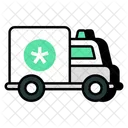 Krankenwagen Krankentransport Krankenfahrzeug Symbol