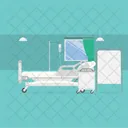 Krankenzimmer Hintergrund Innenraum Icon