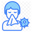 Krankheit Grippe Virus Symbol