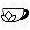 Tasse Kräutertee  Symbol