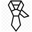 Krawatte Mann Geschaft Symbol