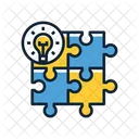 Kreatives Puzzle Icon