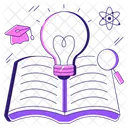 Kreatives Buch  Symbol