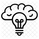 Kreativer Kopf  Symbol