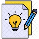 Kreatives Schreiben Content Ersteller Autor Symbol