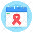 Krebstag-Kalender  Symbol