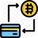 Kredit Bitcoin Kryptowahrung Symbol