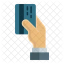 Kredit Karte Hand Symbol