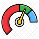 Kredit Score Tachometer Messgerat Symbol