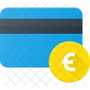 Geld Euro Karte Symbol