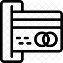 Kreditkarte einlegen  Symbol