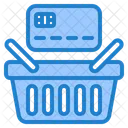 Einkaufen Mit Kreditkarte Zahlung Mit Kreditkarte Einkaufen Symbol