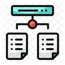 ATA Sammlung Big Data Datenbank Symbol