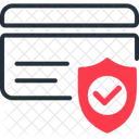 Kreditkartensicherheit Verschlusselung Schutz Symbol