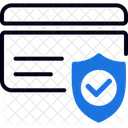 Kreditkartensicherheit Verschlusselung Schutz Symbol