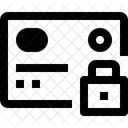 Kredit Karte Sicherheit Symbol