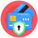 Sichere Zahlung Sicheres Banking Kreditkartensicherheit Symbol