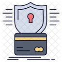 Sicherheit Kreditkarte Karte Symbol