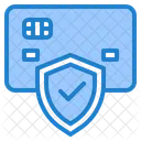 Kreditkartensicherheit Kreditkartenschutz Kreditkarte Symbol