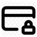 Kreditkartensicherheit  Symbol