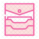 Kreditkartenfach  Symbol