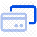 Zahlung mit Kreditkarte  Symbol