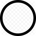Schnittstelle Geometrischer Kreis Geometrischer Kreis Rund Design Form Formen Symbol