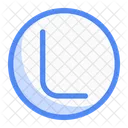 Kreis L Buchstabe Buchstabe Zeichen Icon