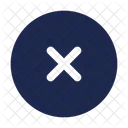 Kreis Schliessen Kreuz Entfernen Symbol