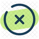 Kreis Schliessen Kreuz Entfernen Symbol