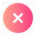 Kreis Schliessen Kreuz Entfernen Symbol