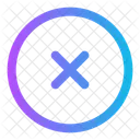 Kreis Schliessen Kreuz Entfernen Symbol