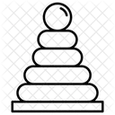 Kreis weicher Block  Symbol