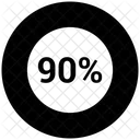 Kreisdiagramm Diagramm Neunzig Symbol