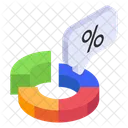 Kreisdiagramm Kreisgraph Prozentsatz Icon