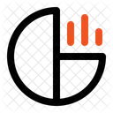 Kreisdiagramm Statistik Marktanteil Icon