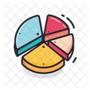 Kuchendiagramm Icon