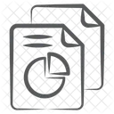 Kreisdiagramm Datendiagramm Geschaftsdiagramm Icon