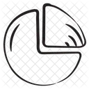 Kreisdiagramm Kreisdiagramm Datenanalyse Symbol