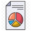 Diagramm Bericht Blatt Icon