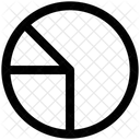 Kreisdiagramm Kreisdiagramm Kreisstatistik Symbol