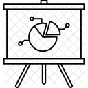 Analytik Kreisdiagramm Kreisgraph Symbol