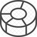 D Kreisdiagramm D Diagramm Symbol