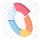 Kreisdiagramm Statistik Diagramm Symbol